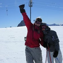 En sv&aring;rslagen dag i april 2005!!  . &Aring;kare: Louise &amp;amp; Jenny.