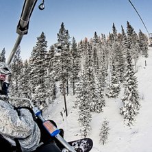 Liften i &amp;quot;nya&amp;quot; delen av skalet.. Foto: Andr&eacute; Nordblom. &Aring;kare: David Lindell.