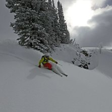 Ny dag, Ny sn&ouml;!!...... Foto: Robert Hortlund. &Aring;kare: Henrik Liljeqvist.
