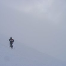 En vanlig topptur i svenska fj&auml;llen.... Foto: Jakob Mj&ouml;bring. &Aring;kare: Magnus B&auml;cklund.