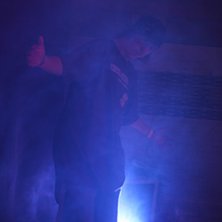 mee / DJ flusy. Foto: stefan &aring;hman. &Aring;kare: JL / flusy.