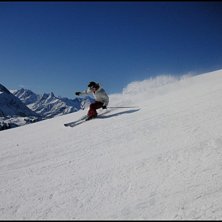 &Auml;ven h&auml;r en fin dag i mayrhofen.. Foto: Malin Nilsson. &Aring;kare: Mattias Nilsson.
