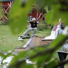 Backyard Railjam 07. Foto: Erik Gutung. &Aring;kare: Christian Weichert.