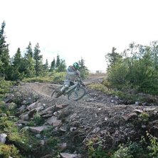 En regnig dag i Lindvallen......... Foto: Hemrik Samuelsson. &Aring;kare: Fredrik Sandstr&ouml;m.