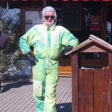 Mannen som tog skiddressen till en h&ouml;gre niv&aring;.... Foto: Martin Bengtsson. &Aring;kare: Pistvakt...?! :).