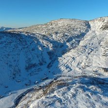 Sn&oslash;en daler ned igjen!
Etter en periode med regn,.