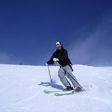 En vanlig dag n&auml;r man glider ner f&ouml;r backen!!!!. Foto: Farsan. &Aring;kare: Andreas Sk&ouml;ld.