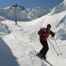 Coming back from Col de la Toule way to Vallee Bla. Foto: Fred. &Aring;kare: Toni.