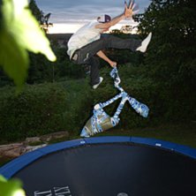 Cykel utan d&auml;ck och massor av handduk!. Foto: tysk. &Aring;kare: hagberg.