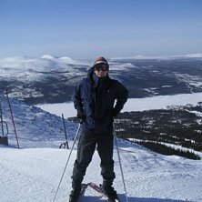 Str&aring;lande v&auml;der och underbar utsikt fr&aring;n Hov&auml;r. Foto: Mattias Wondollek. &Aring;kare: Jon Werkander.