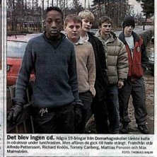 mina kompisar fick inte kila iv&auml;g och titta p&aring; e. Foto: Tomas Ahlin. &Aring;kare: mina 5 polare.