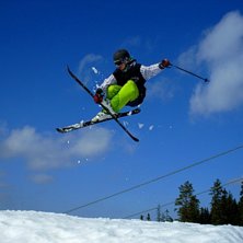 Den dagen fanns det inte mkt att klaga p&aring;. Foto: Johan Nordhag. &Aring;kare: Oskar Bergsman.