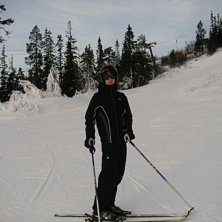 Ute i backarna &auml;ven dagen efter ny&aring;rsafton!. Foto: Andreas Thelander. &Aring;kare: Kalle Andersson.