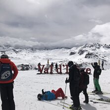 Fina g&auml;nget framf&ouml;r den fina utsikten.