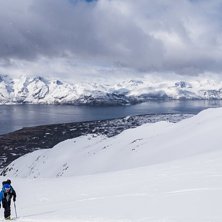 Det jobbigaste med att topptura i Lyngen &auml;r att u.