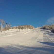 Bedre kan det ikke bli 
Med ca 10 cm sn&oslash; siste d�.