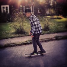 Jag p&aring; br&auml;dan.. Foto: Anton Mattsson. &Aring;kare: Anton Mattsson.