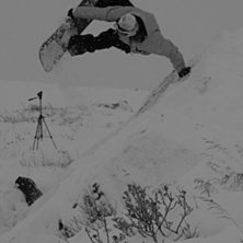 dagens session i ett sn&ouml;igt geilo 20 cm uppe p&aring; . Foto: John-Erik Aaby. &Aring;kare: Emil Eriksson.