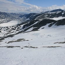&ouml;verblick stryn fj&auml;llets skidanl&auml;ggning, &ouml;vre . Foto: Daniel.