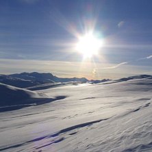 Efter en promenad p&aring; 20 minuter kom vi upp p&aring; to. Foto: Victor Lundstr&ouml;m.