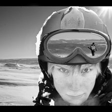 Max p&aring; trysils top, oskar kommer g&aring;ende i visire. Foto: Felix Hindemo. &Aring;kare: Max!!!.