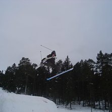 Robin drar en uglygrab. Foto: Markus krantz. &Aring;kare: Robin krantz (Goliat).