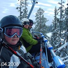 Stolsliften M&auml;rtaExpress vid Lindvallen S&auml;len. Foto: Niclas &Aring;slund. &Aring;kare: Ludvig Vickie Alexander &Aring;slund.
