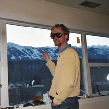 Utsikt &ouml;ver KHMR fr&aring;n vardagsrummet. Foto: Matte Lapp. &Aring;kare: Sulan.