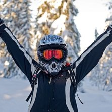 en underbar  skoter  dag. Foto: cristoffer &aring;str&ouml;m. &Aring;kare: mia bergner.
