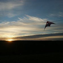 En fin h&ouml;stdag p&aring; &Auml;lvestorps h&ouml;jder.. Foto: Einar Kling Odencrants. &Aring;kare: David Kling Odencrants.