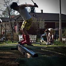 Sk&ouml;nt sommarjibb.. Foto: Emil Sundvall. &Aring;kare: Johan Sundvall.