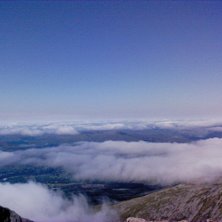 Ovan moln, Ben Nevis. Foto: Kristin Holmberg.