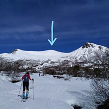 Starten i Skorgedalen.