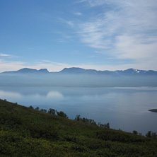 Lapporten fr&aring;n andra sidan ett helt stilla Tornet. Foto: Susanne Sn&auml;ll.
