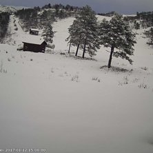 Solskinn i helga men lite sn&oslash;
Litt sn&oslash; har komme.