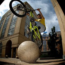 Hittade en r&auml;tt sweet spot n&auml;r jag var ute och �. Foto: Simon Pont&eacute;r. &Aring;kare: Joakim Nilsson.