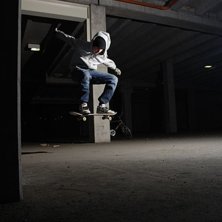 Bara en ollie, fotar med fj&auml;rris i handen :). Foto: Petter Engblom. &Aring;kare: Petter Engblom.