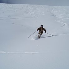 sk&ouml;n puderdag.... Foto: Maria Lundin. &Aring;kare: Henrik Blom.