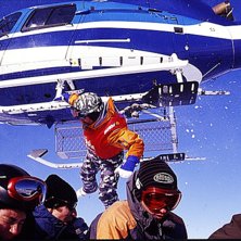 Borka helicross, heliguiden Mad Mike visar hans ny. Foto: Alvaro Susena. &Aring;kare: Mad Mike.