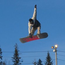 Lek landet i Trysil.. Foto: Irina Aarnio. &Aring;kare: Jesper Nilsson.