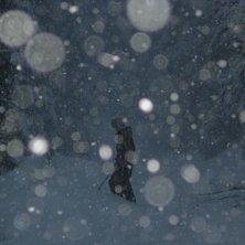 premi&auml;ren..ensamma p&aring; fj&auml;llet med sjukt mkt sn�. Foto: Anton Lundin. &Aring;kare: Jag.