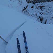 Se upp f&ouml;r flakbildning i &ouml;vre delen av r&auml;nnan . Foto: tryggve tir&eacute;n.