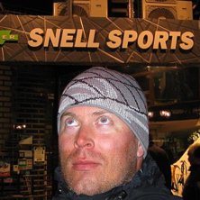 Lite komiskt att heta Snell och komma till Chamoni. Foto: Mika Snell.