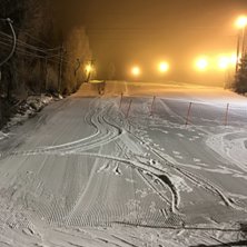 Lite heisk&oslash; og bra f&oslash;re!
Vi har produsert mye sn.