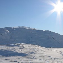 L&auml;mmelt&aring;g upp p&aring; Nordals en fin dag. Foto: Lars Andreasson. &Aring;kare: L&auml;mmelt&aring;g.