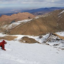 Pelle rippar s&auml;ssongens f&ouml;rsta &amp;quot;puder&a. Foto: Gustav K&aring;gesten. &Aring;kare: Per Edstr&ouml;m.