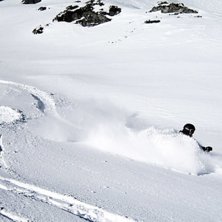En helt vanlig fredag i La Plagne. Foto: Rolle. &Aring;kare: Joakim Hallin.
