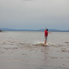 Efter en timme g&aring;r de iallafall hyffsat.... Foto: Emelie Zetterblom. &Aring;kare: Jag sj&auml;lv..