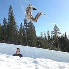 kl&auml;ppen = roligt :). Foto: Stefan. &Aring;kare: Albin J-F.