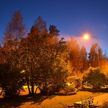 En bild tagen kl 20,00
Kamera: Nikon D5100. Foto: Oskar Sj&ouml;quist.